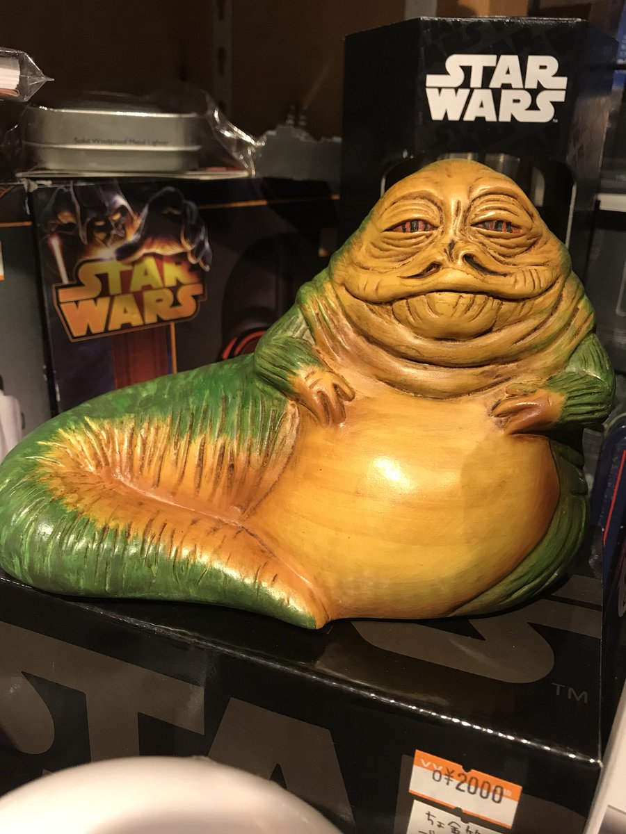 スターウォーズ⚔ ジャバ・ザ・ハット貯金箱入荷💫