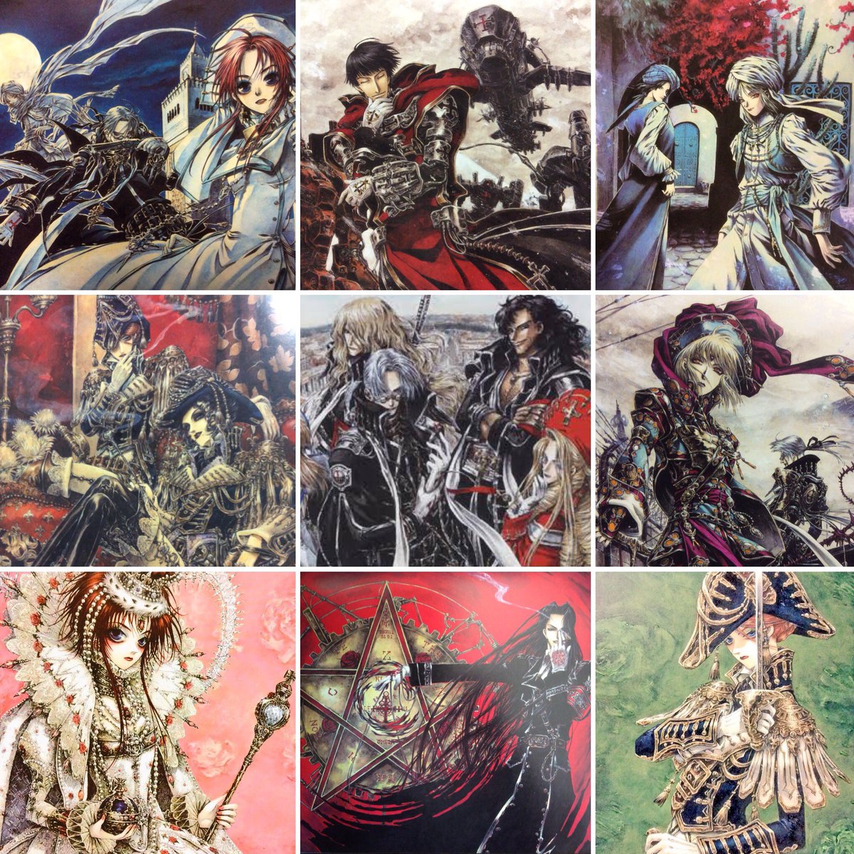 予約特典付きトリニティブラッド画集 Trinity Blood 予約特典付き