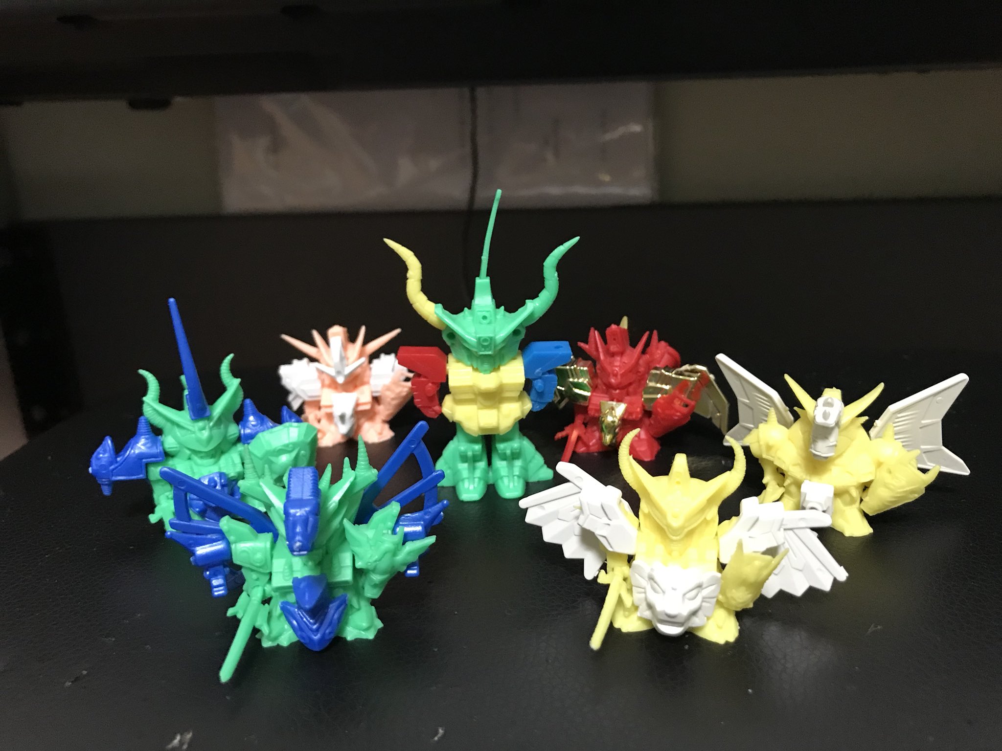 ガン消し 星勇士カーロランダー SDガンダム 消しゴム ガン消し星勇士