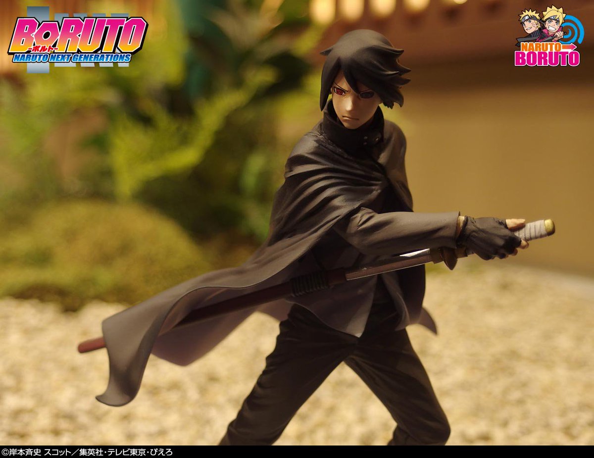 販売中／A賞は写輪眼と輪廻眼のどちらも見える髪型のサスケフィギュア