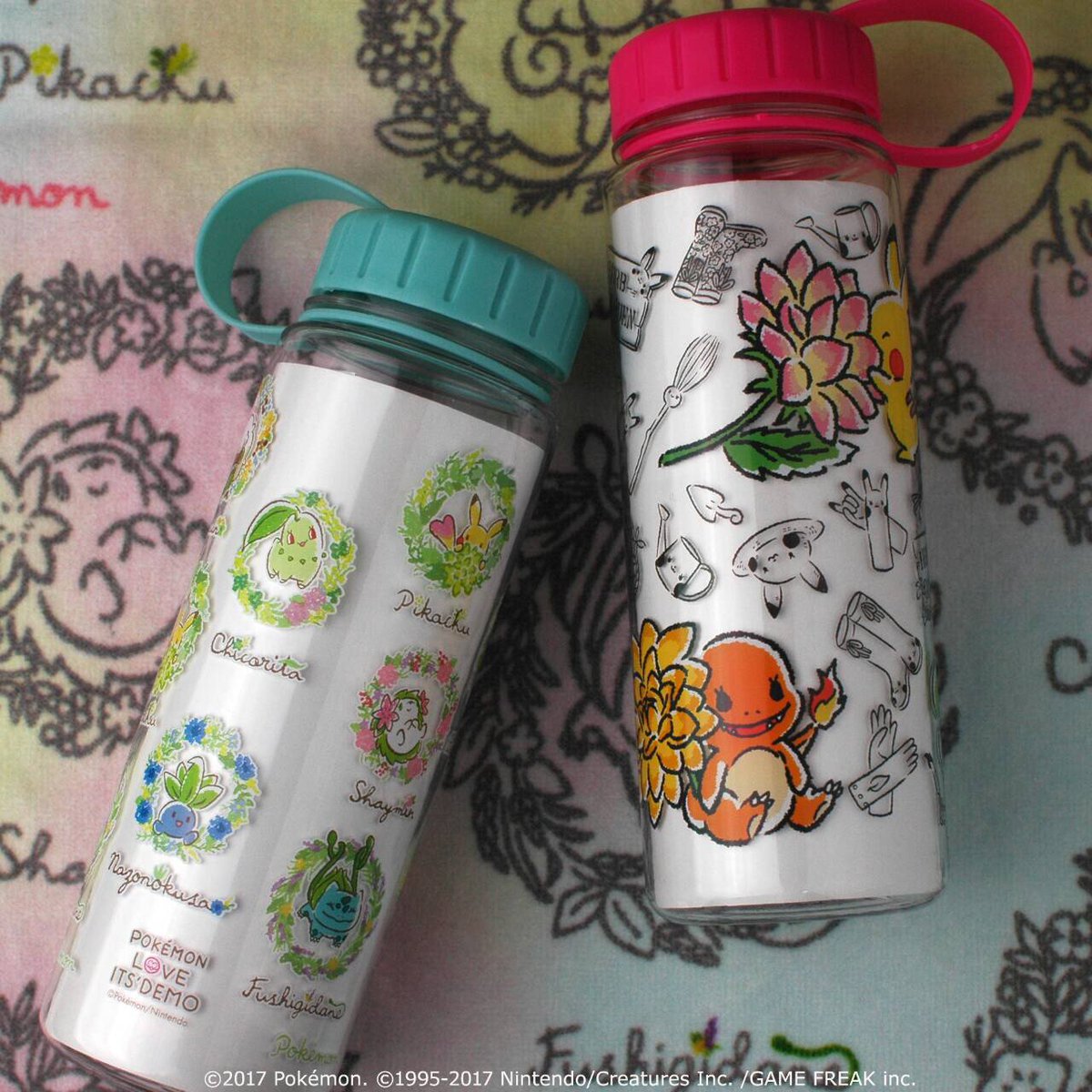 水分補給もかわいいボトルで“ポケモン”と一緒におでかけしてみませんか