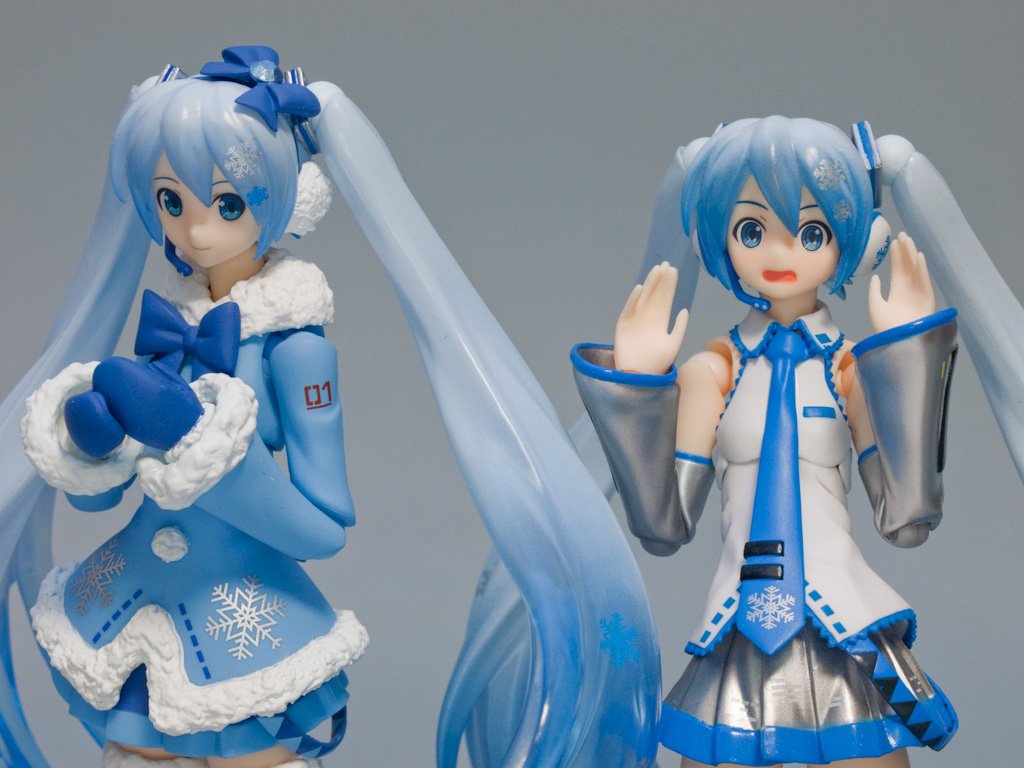 雪ミク figma ふわふわコートver.