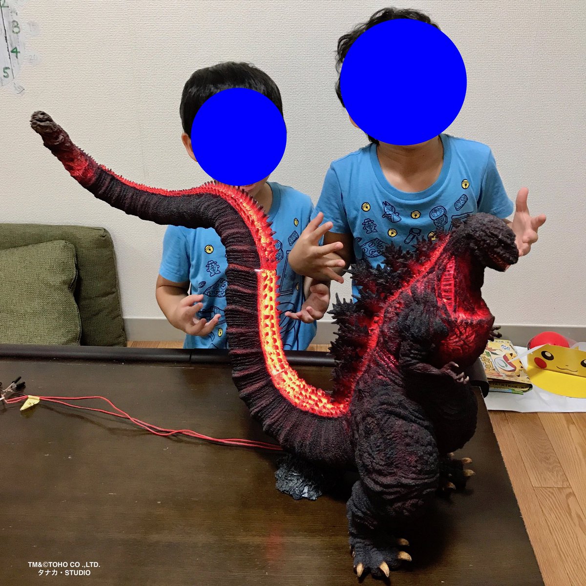 改めて告知です。 「シン・ゴジラ」の劇中姿を再現した未塗装未組立