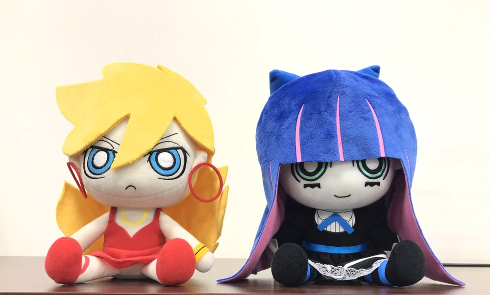 新商品】パンツの日記念！パンティとストッキングのぬいぐるみ取り扱い