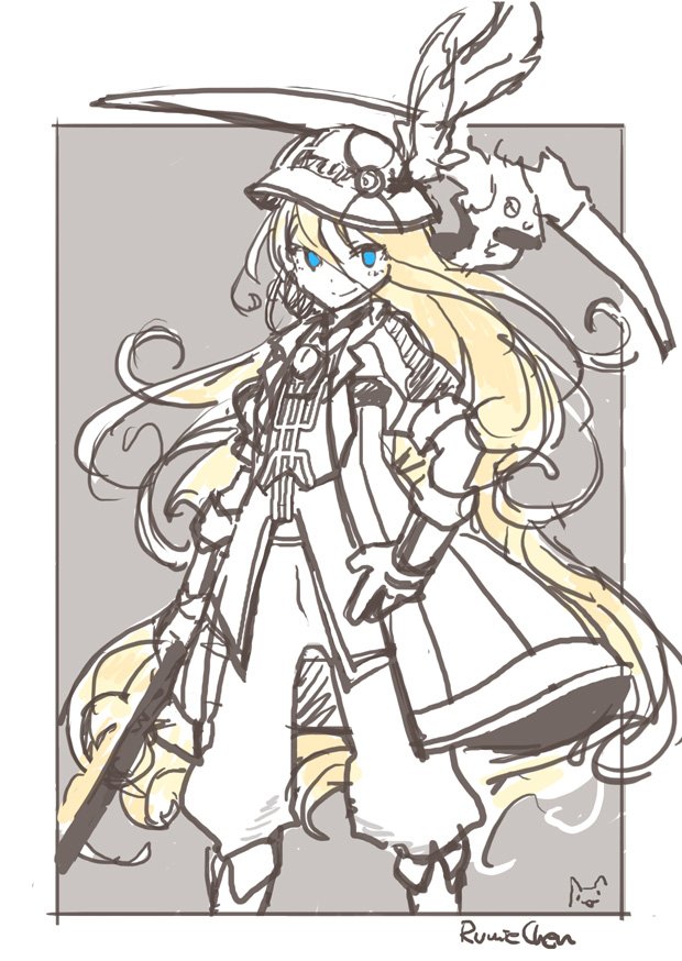 落書 #殲滅のライザ #メイドインアビス