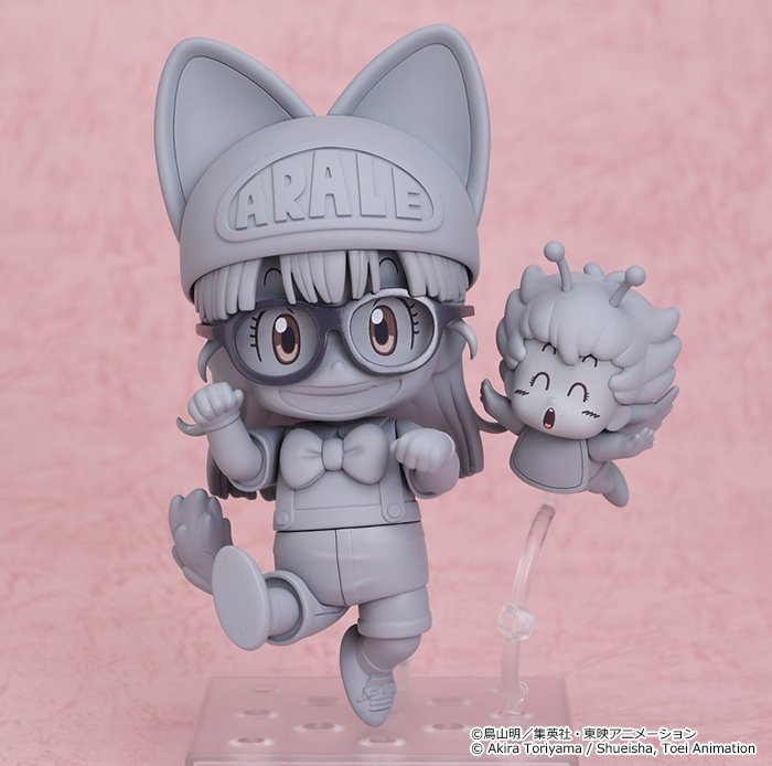 商品化決定／ 「ねんどろいど 則巻アラレ猫耳Ver.＆ガッちゃん」原型初