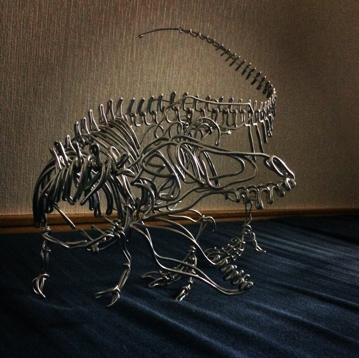 次回はトリケラトプスを作る。