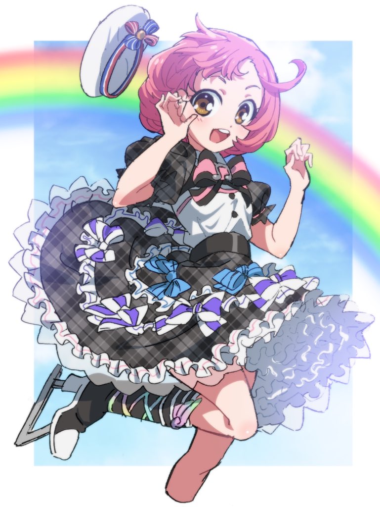 お題箱よりセブンスコーデハッピーレイン♪スタイルを着た彩瀬なる