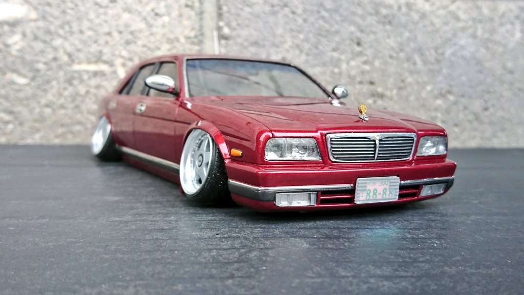 アオシマy32シーマ完成！ 後期型出してくださいアオシマさん！笑