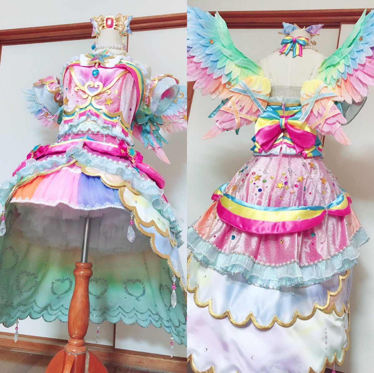 アイカツスターズ/虹野ゆめ】 ＊レインボーエトワールコーデ＊ これが