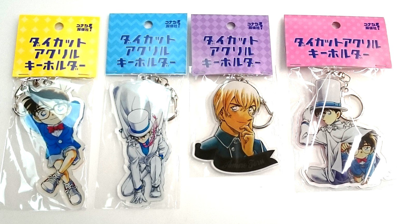 名探偵コナン まじっく快斗 缶バッジ キーホルダー 鳥取 青山剛昌