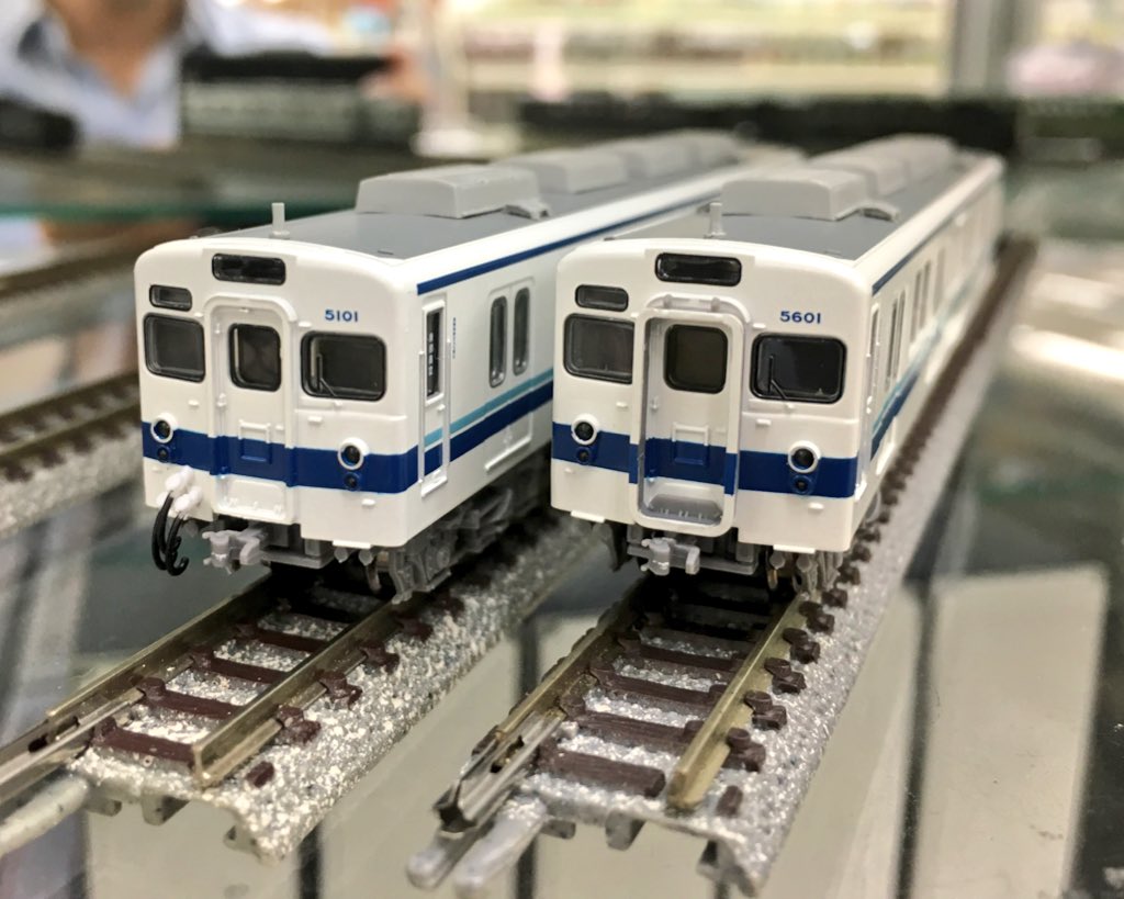 マイクロエースから発売になりました東武5000系 新塗装 野田線です