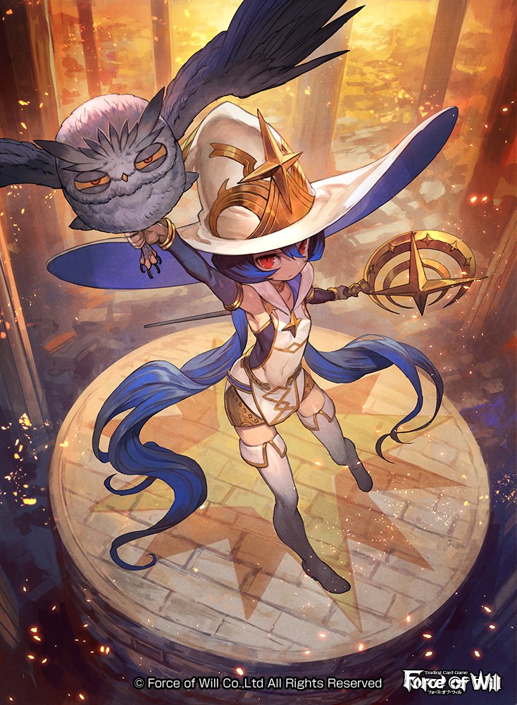 6月8日発売のTCG【Force of Will】第4弾 『十六夜の風』にて「御影零