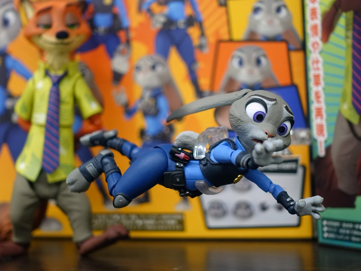 地上波初放送中!!『 #ズートピア 』よりヒロイン、うさぎのジュディ