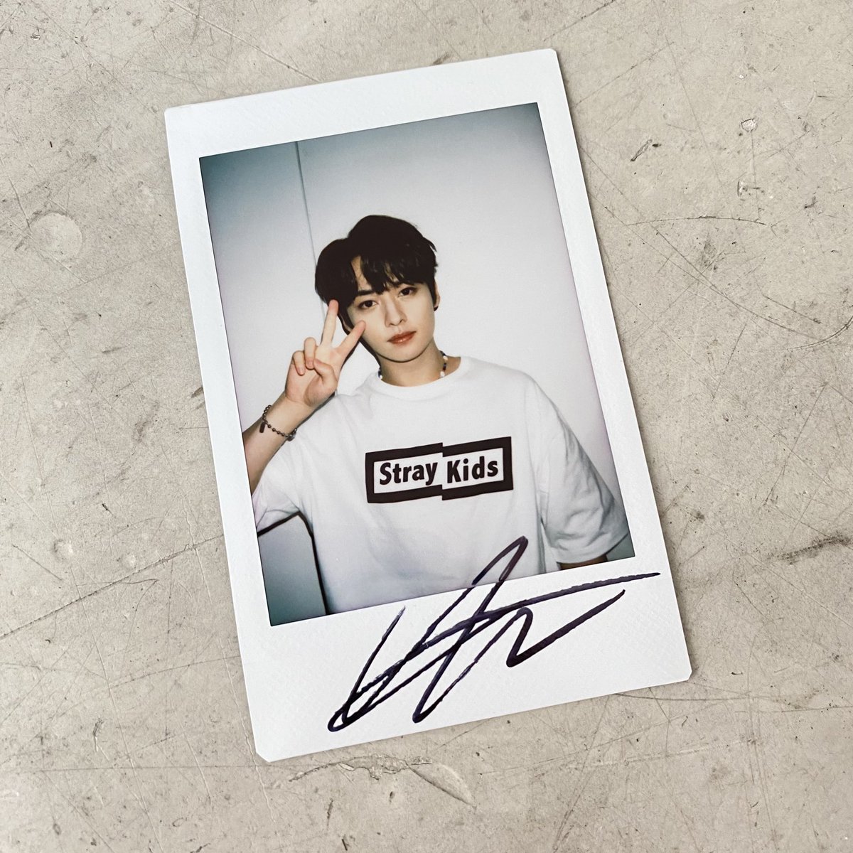 Stray Kidsチェキプレゼント📸／ WEGOコラボ発売記念🎉メンバーサイン