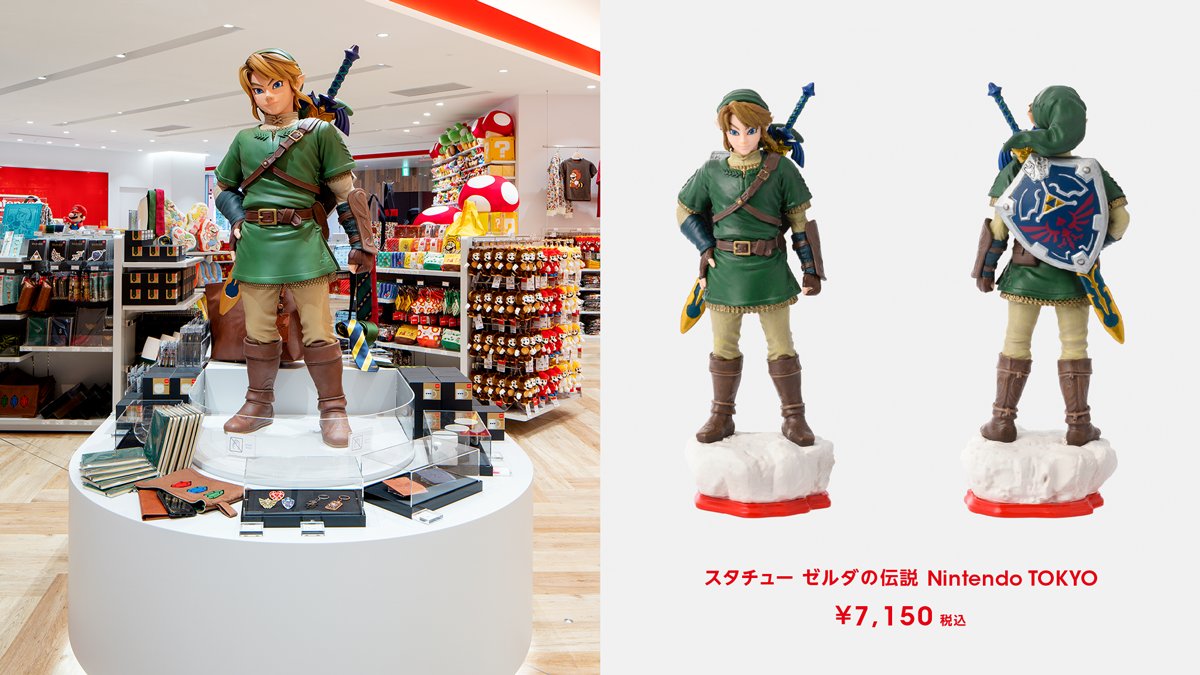 新商品][POP-UP] #NintendoTOKYO のスタチューをご自宅に。Nintendo