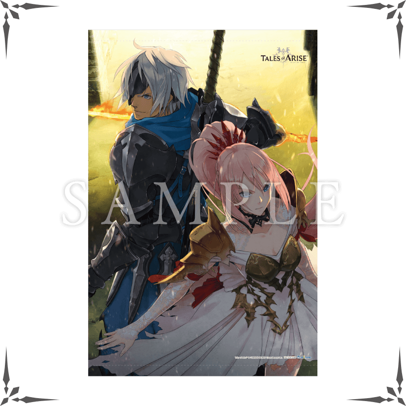 アニメイト様】 オリジナル特典 ・描きおろしB2タペストリー ・描き