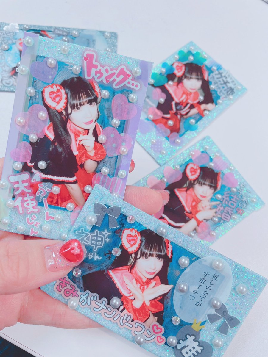 🍎チェキU 'ᴗ' Uはつばい🍎】 デコチェキは数量限定なので ほしい屋