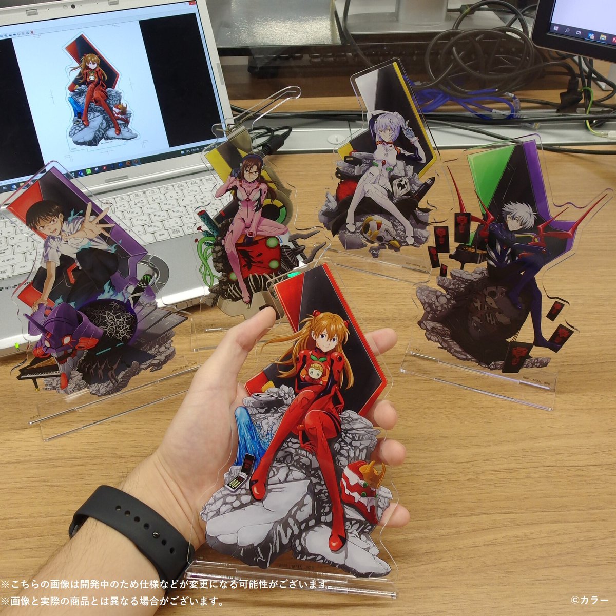 一番くじ シン・エヴァンゲリオン劇場版～作戦開始！～】 開発中のC～G