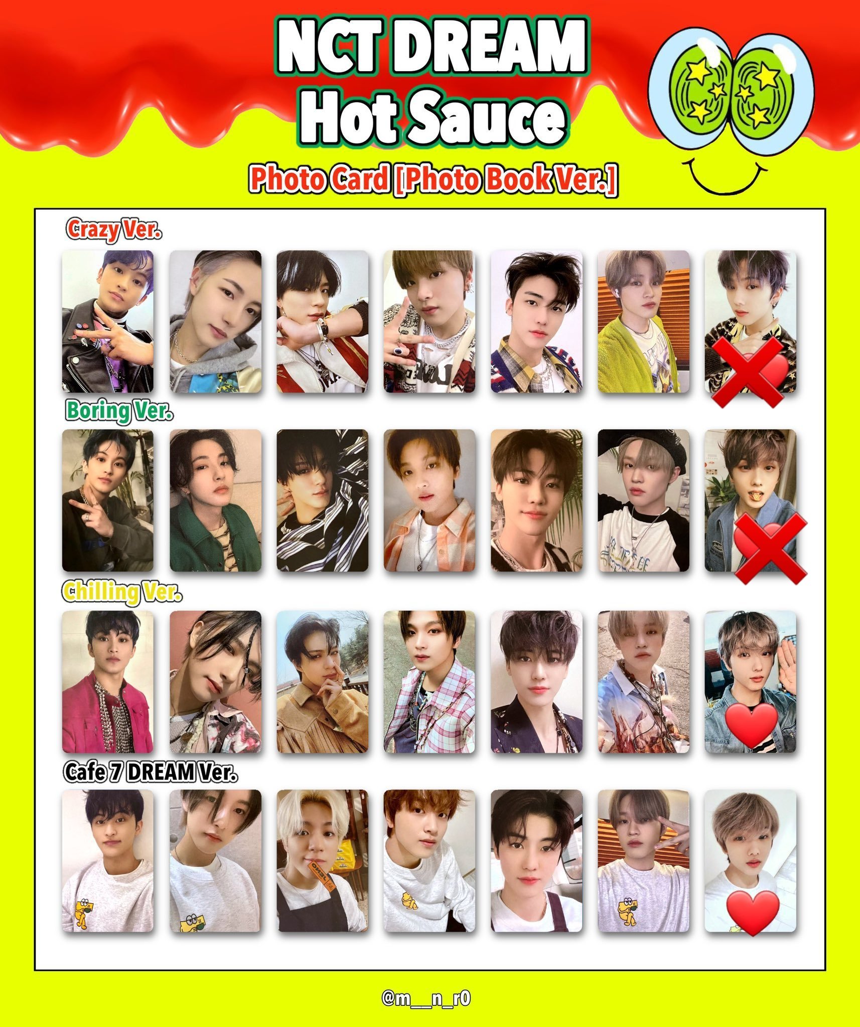 NCTDREAM ジェノ 6th showcace ショーケース 入場 トレカ NCTDREAM