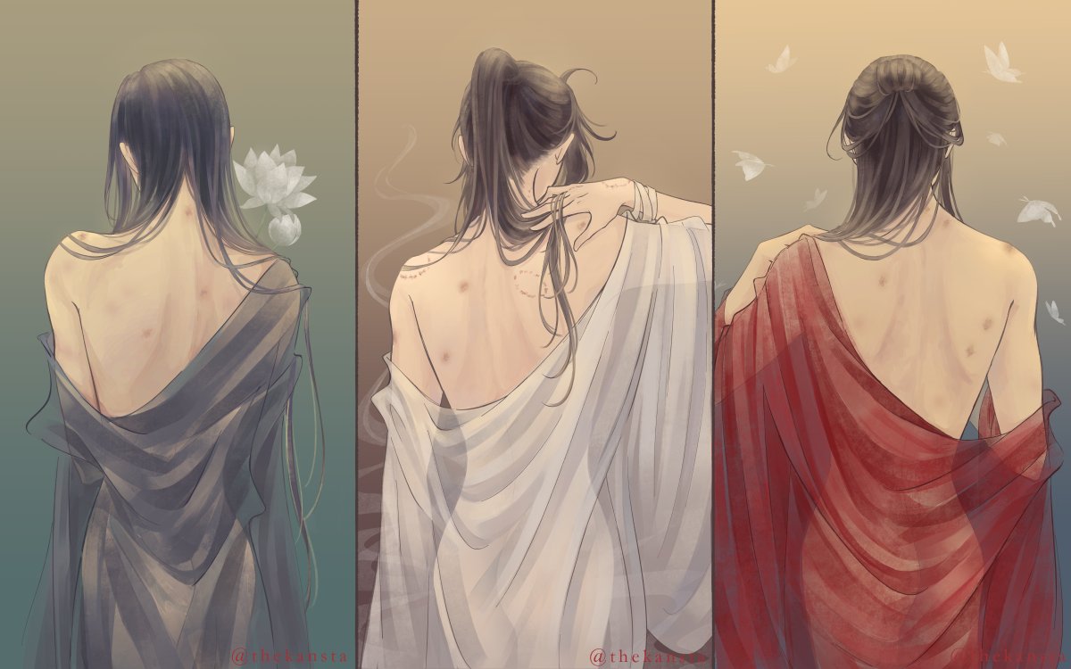 other half #人渣反派自救系统#魔道祖師#天官赐福#冰秋#忘羡#花怜