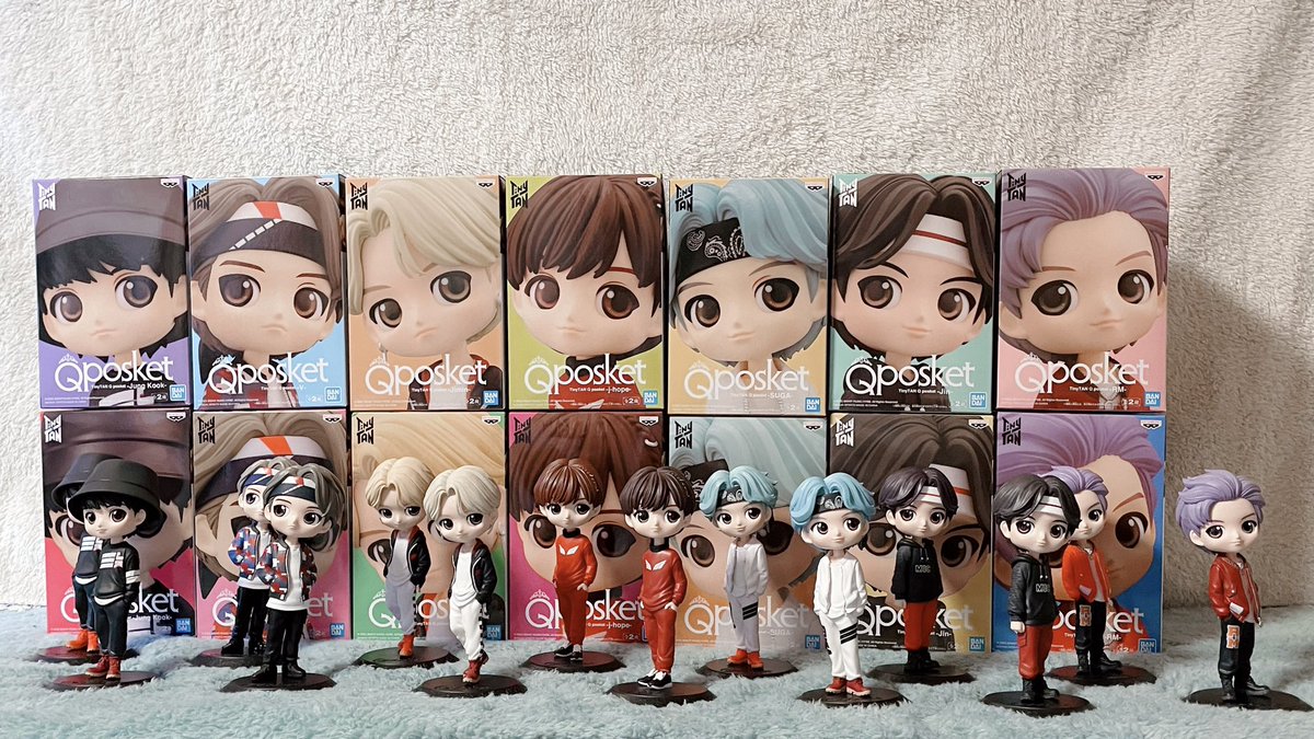 BTS TinyTAN Q posket フィギュアの開封レビュー！！ なんとTinyTANの