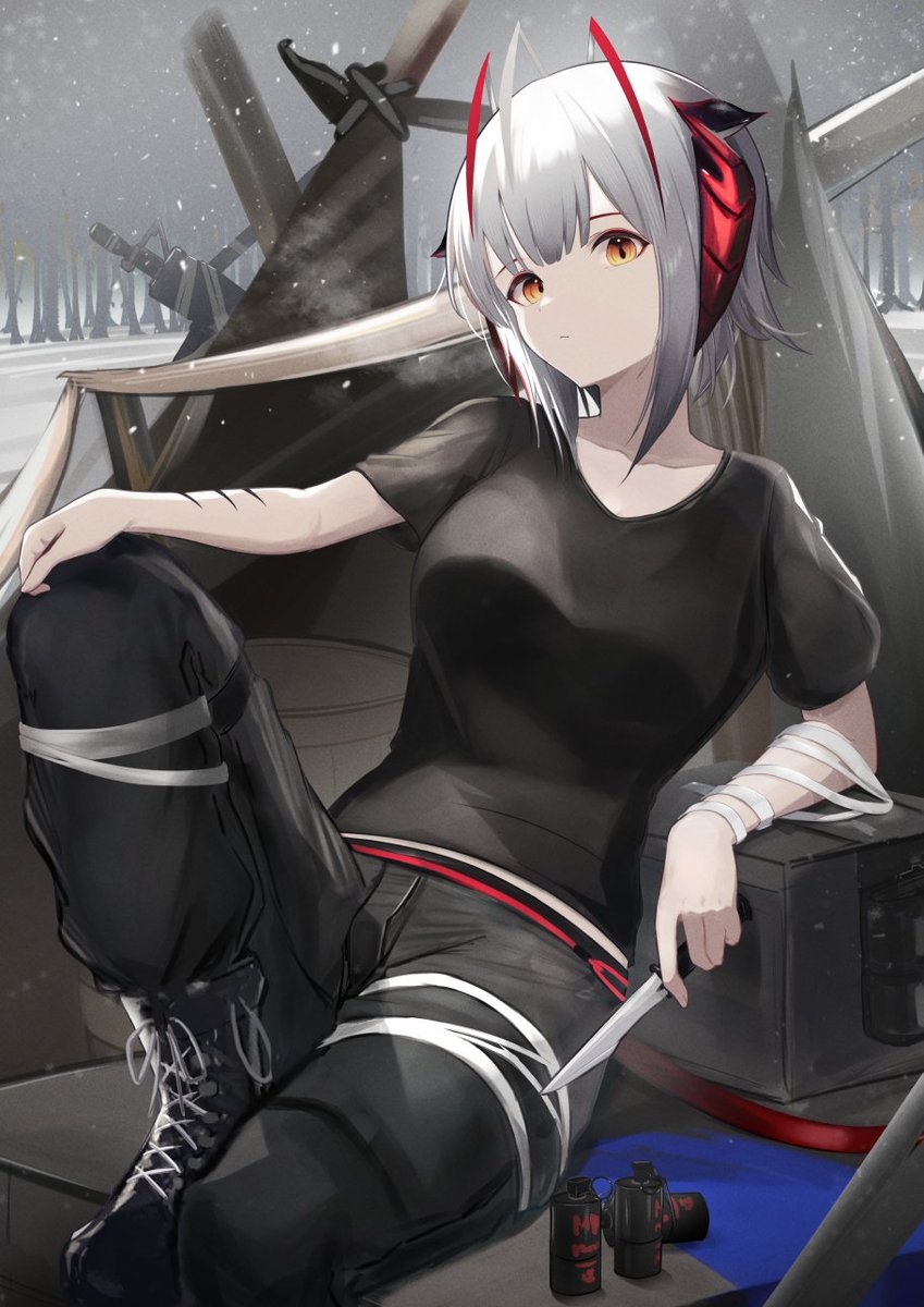 アークナイツ「W #明日方舟 #アークナイツ #Arknights 」|のっけのイラスト