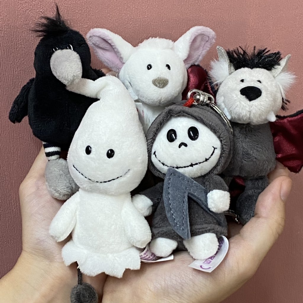 再販のご要望が多かったキャラクター5種類のキーリングが再入荷