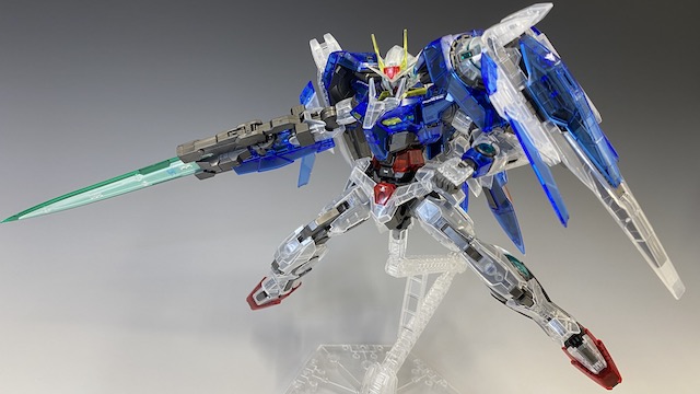 限定品紹介】 『MG 1/100 ダブルオーザンライザー[クリアカラー]』好評