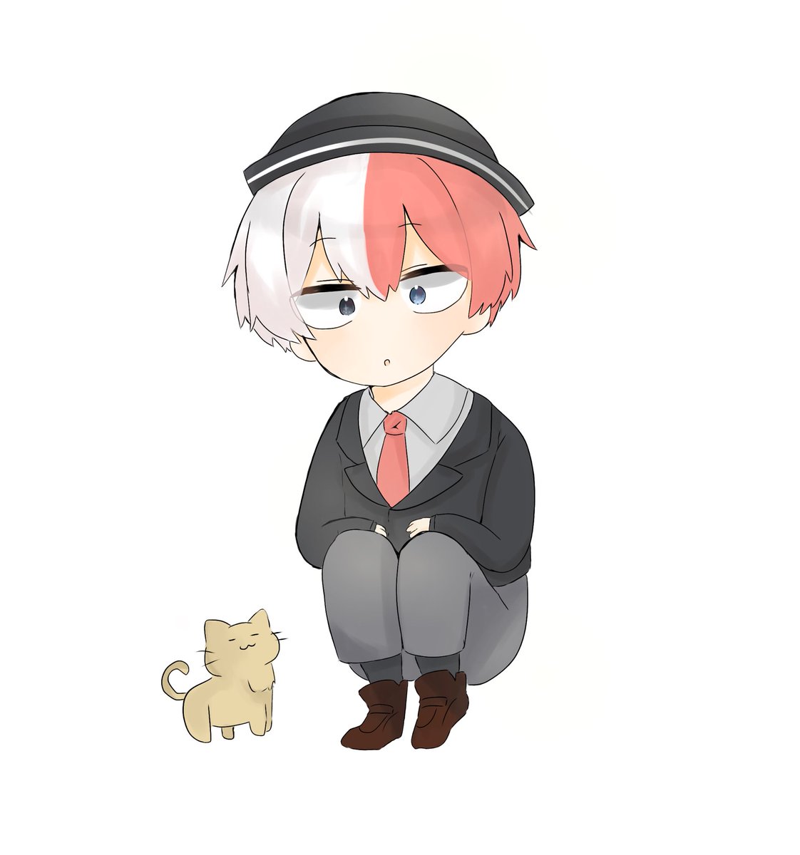 幼少期の轟くん完成😄 #僕のヒーローアカデミア #ヒロアカ #ヒロアカ