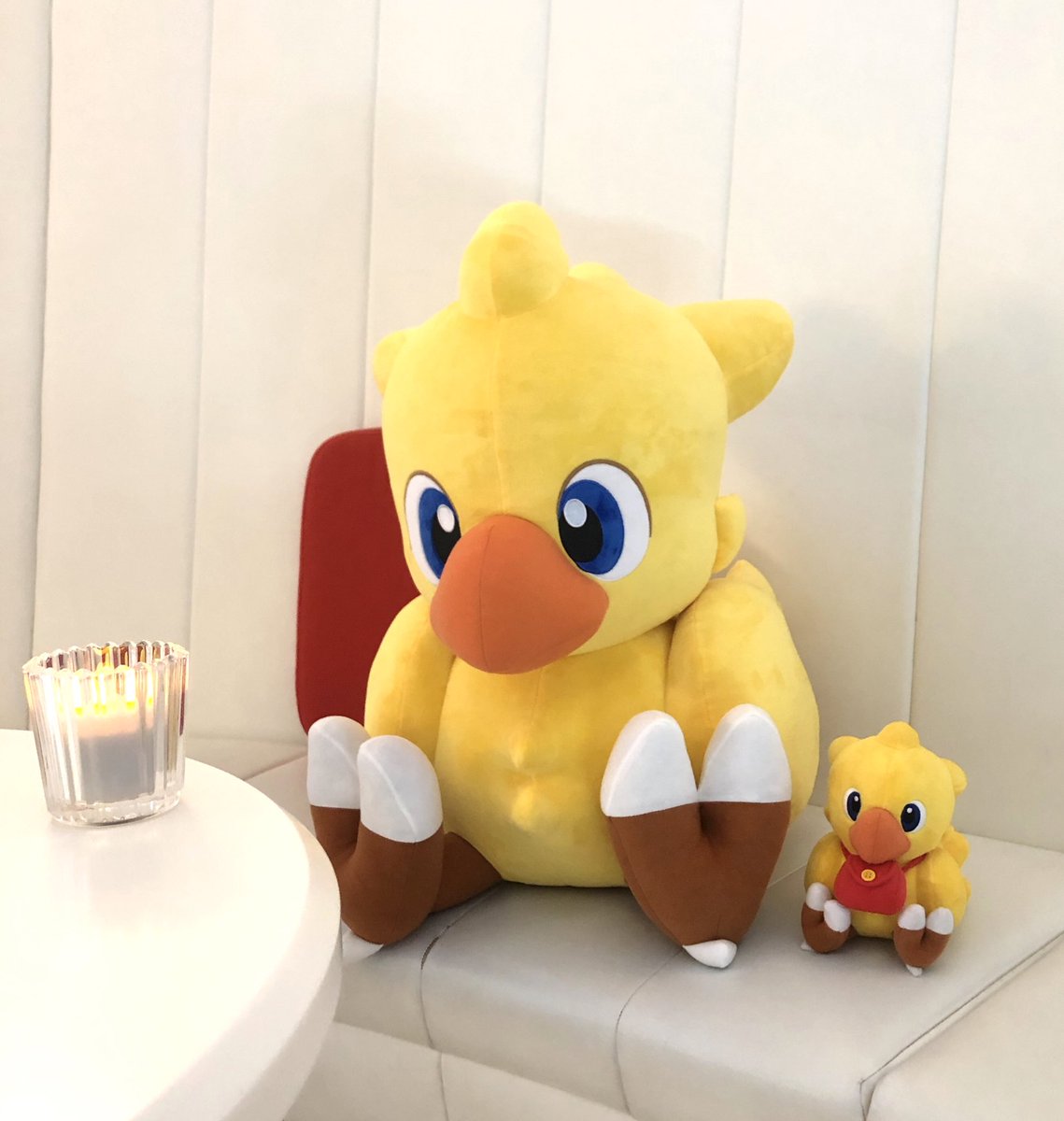 FFジャンボぬいぐるみ チョコボ】 ジャンボサイズのぬいぐるみが