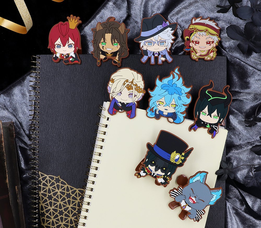 ディズニー ツイステッドワンダーランド』 のっかりラバークリップが新