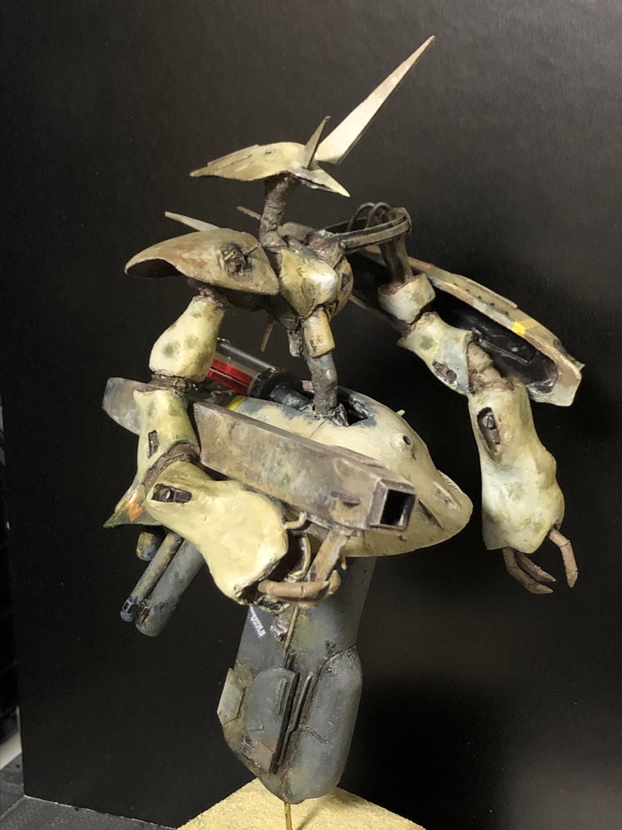 小林版バウンドドック（ガンプ）作りました。プラ板製。 #無言でタミヤ
