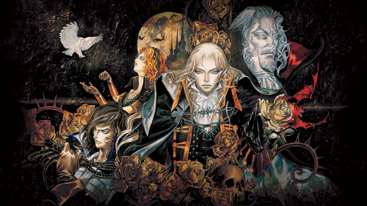 Castlevania: Symphony of the Night by Ayami Kojima (小島 文美