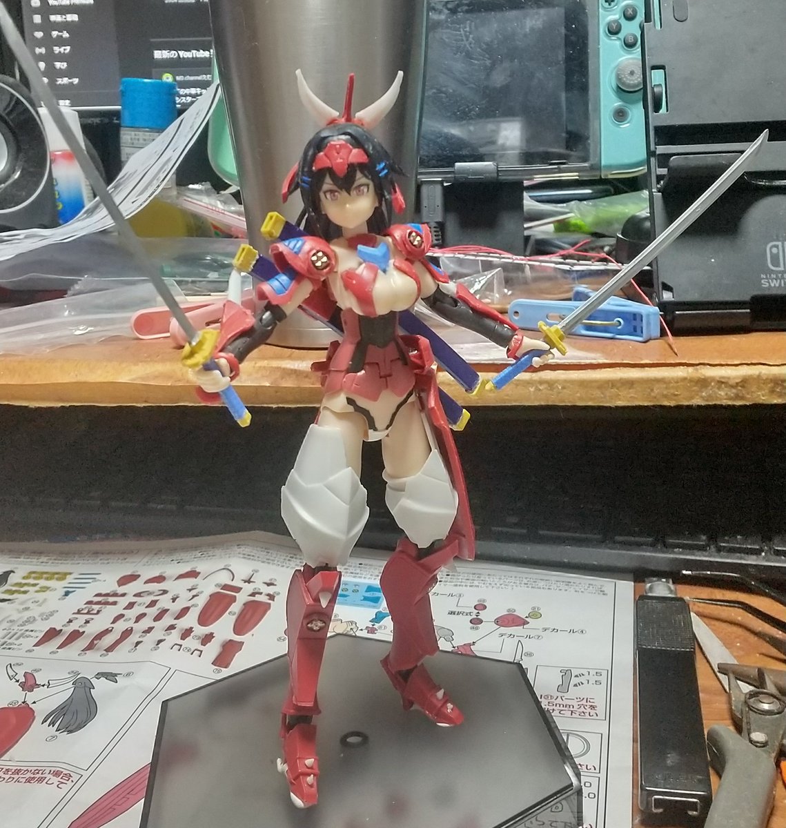 サムライトルーパーFAガール 烈火のリョウコ！完成じゃあ無いけど