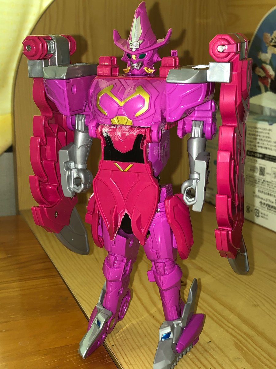 ゼンカイジャー #おもちゃ改造 【マジーヌちゃんを女性体型らしくする