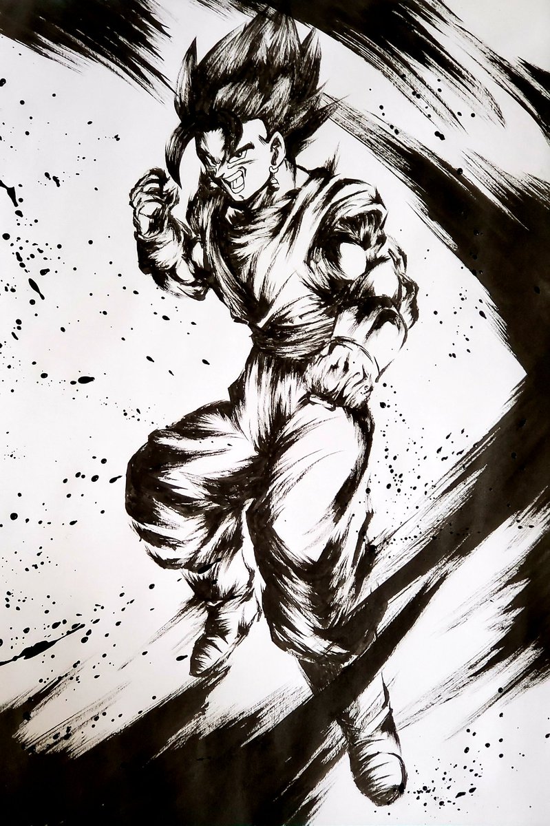 よっしゃーっ‼』 ベジット完成しました！☺ #ドラゴンボール