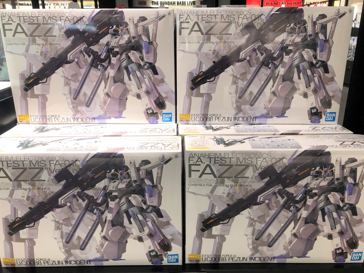 東京店情報】 『ガンダムセンチネル』より、FAZZがMG Ver.Kaで迫力の