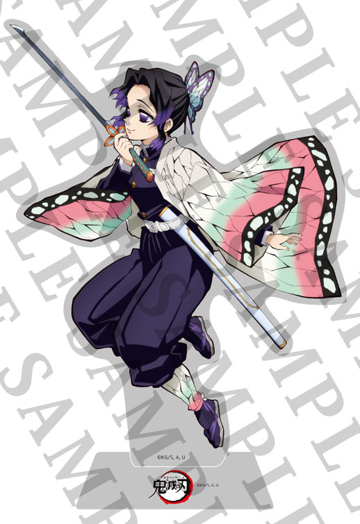 鬼滅の刃　胡蝶しのぶ　ufotable 特典 6点セット 鬼滅の刃 胡蝶しのぶ 誕生日カフェ ufotable Cafeにて2月24日より開催!