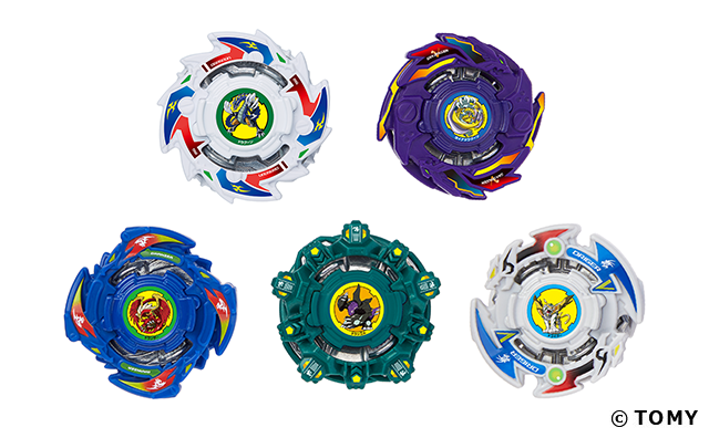 爆転シュート ベイブレード」のVシリーズ5機の復刻版が登場！全ての