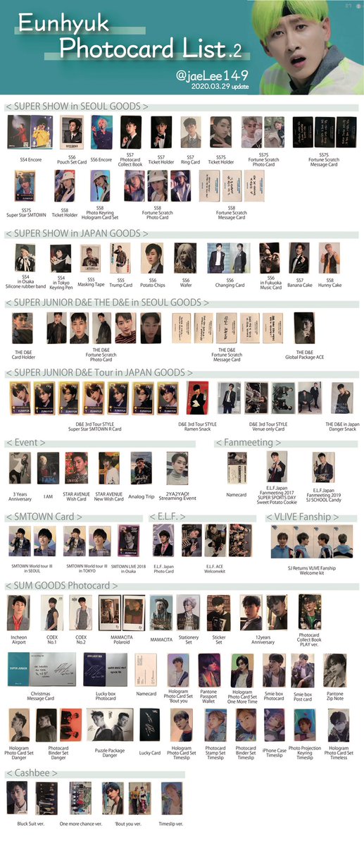 SUPER JUNIOR ドンヘ SUPERJUNIOR ドンヘ SM30周年 当選トレカ SM 30