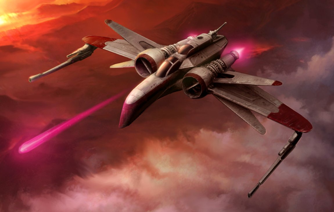 攻撃型偵察機170スターファイター 通称ARC-170 偵察やドッグファイト