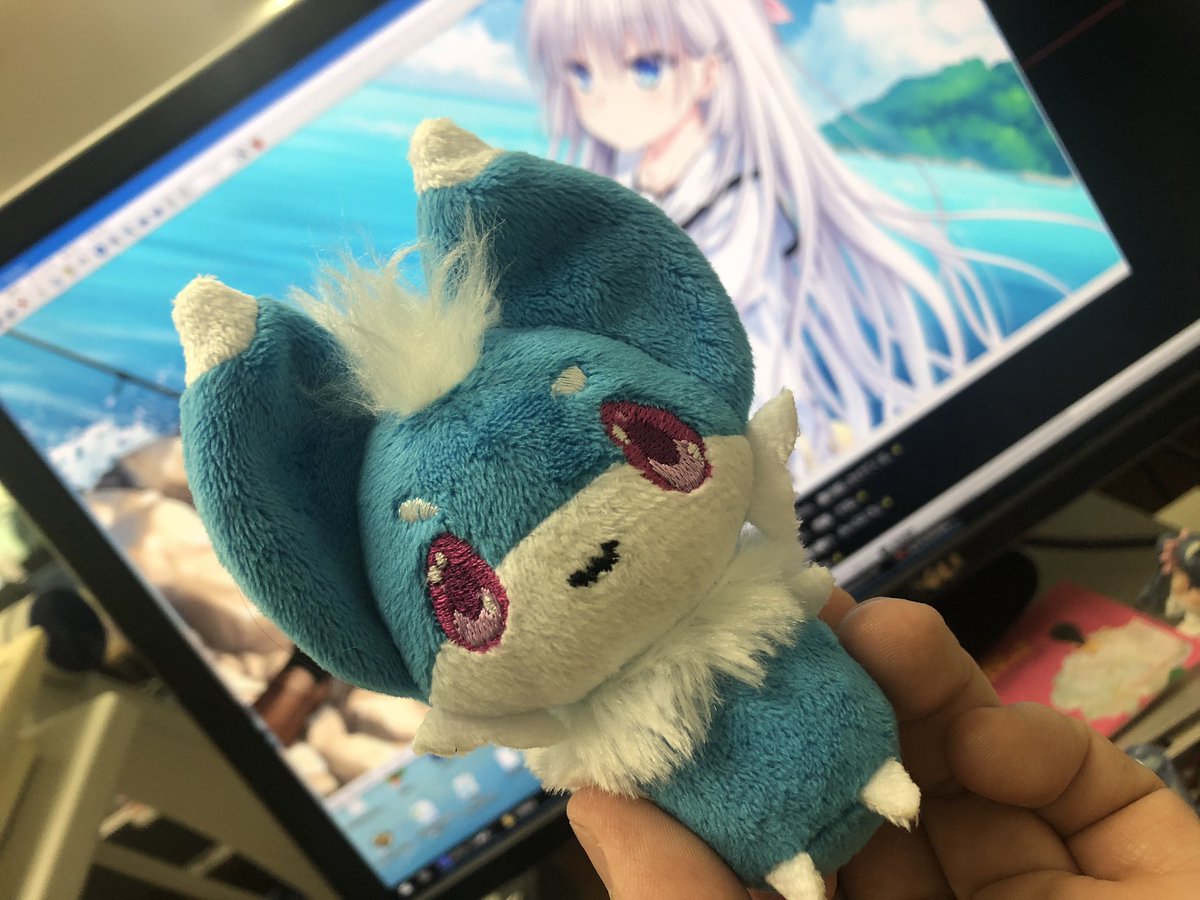 サマポケ・ザ・リーク 豪華限定版に同梱されるイナリミニマスコット