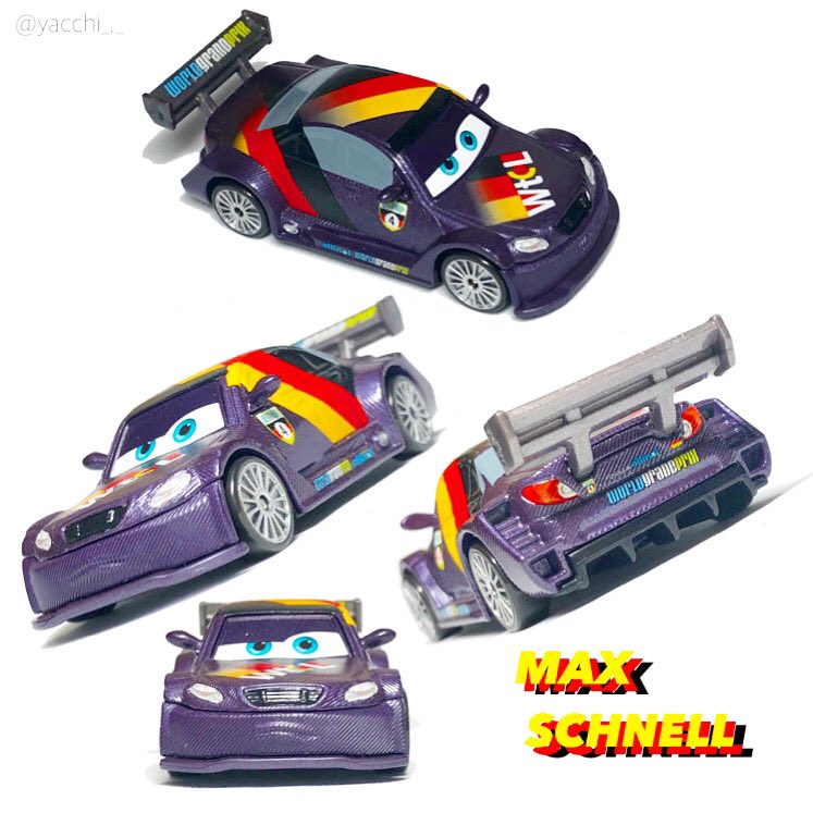 Mattel Cars MAX SCHNELL #カーズ #マックスシュネル #カーズ2 #マテル