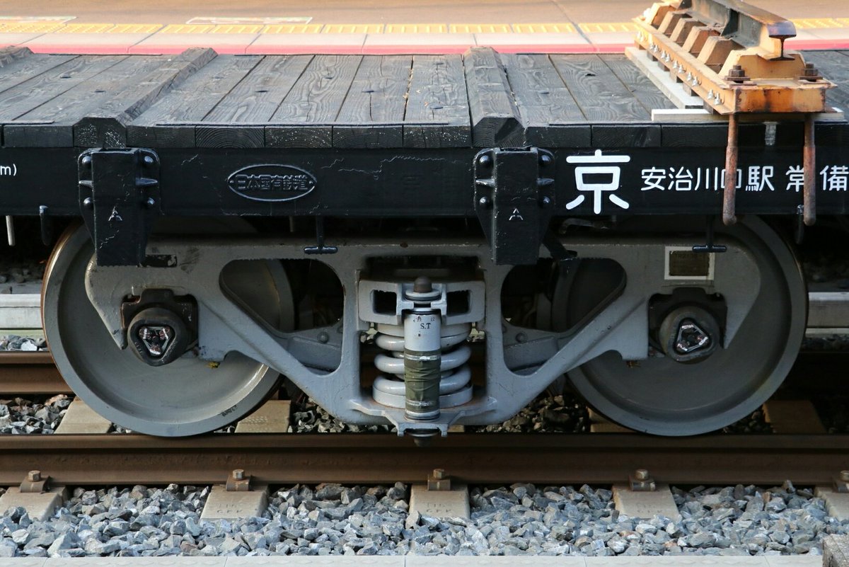 チキの台車～ ・今迄意識してませんでした。チキ6000とチキ7000は台車