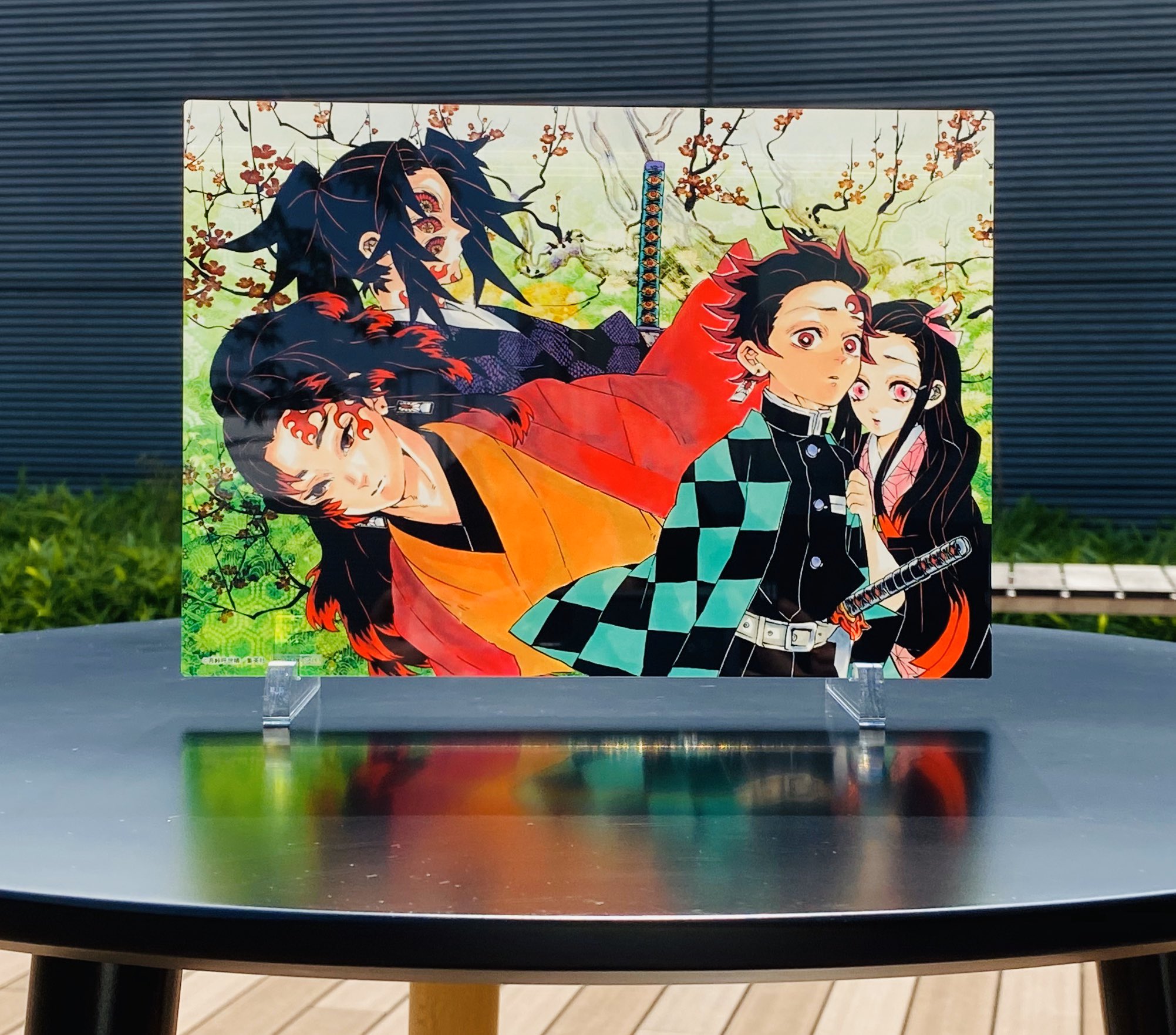 鬼滅の刃ゼブラック100枚限定「竈門炭治郎」スペシャル箔押しアクリル