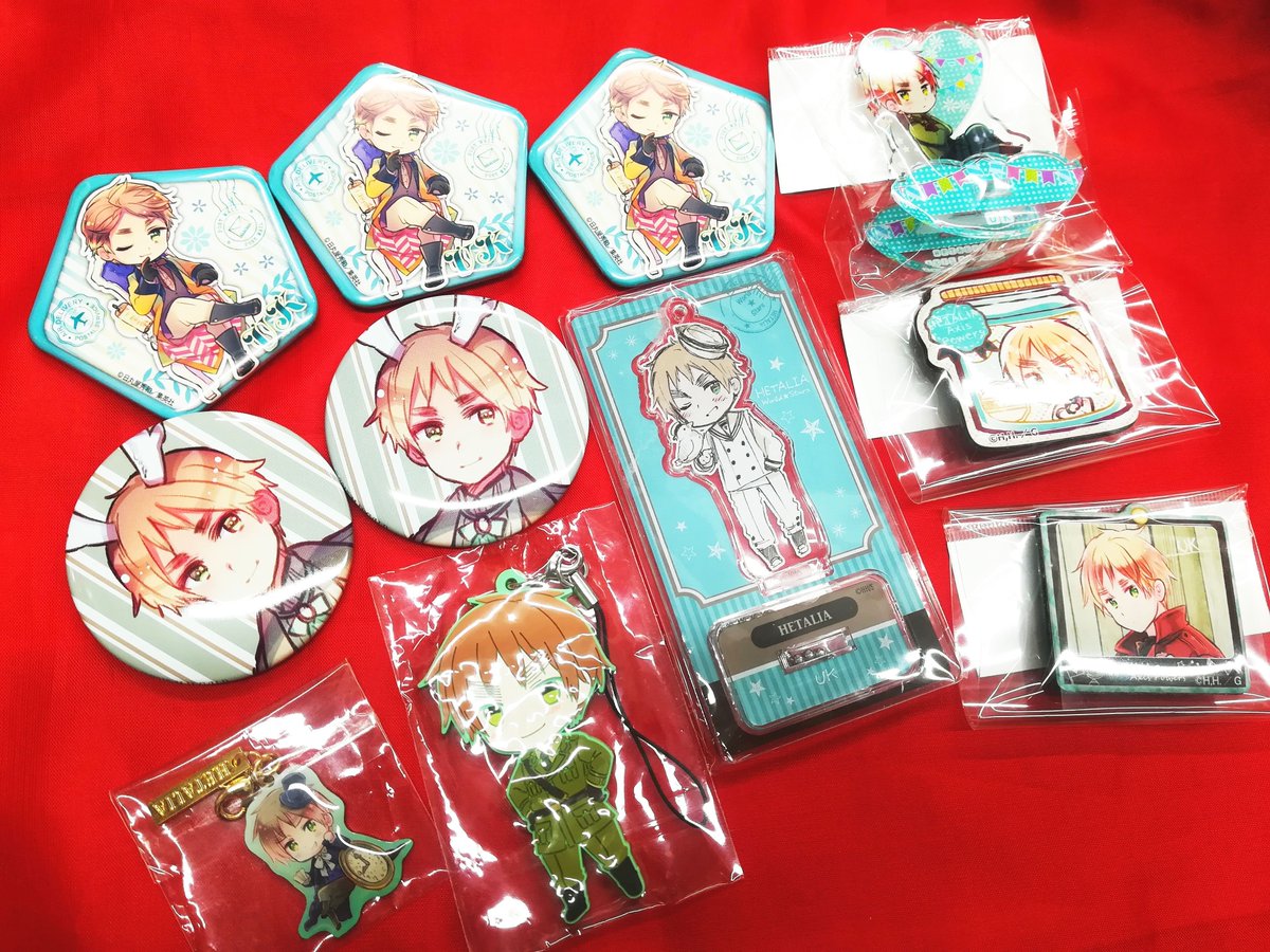入荷情報】 『ヘタリア』より、イギリスグッズがたくさん入荷です