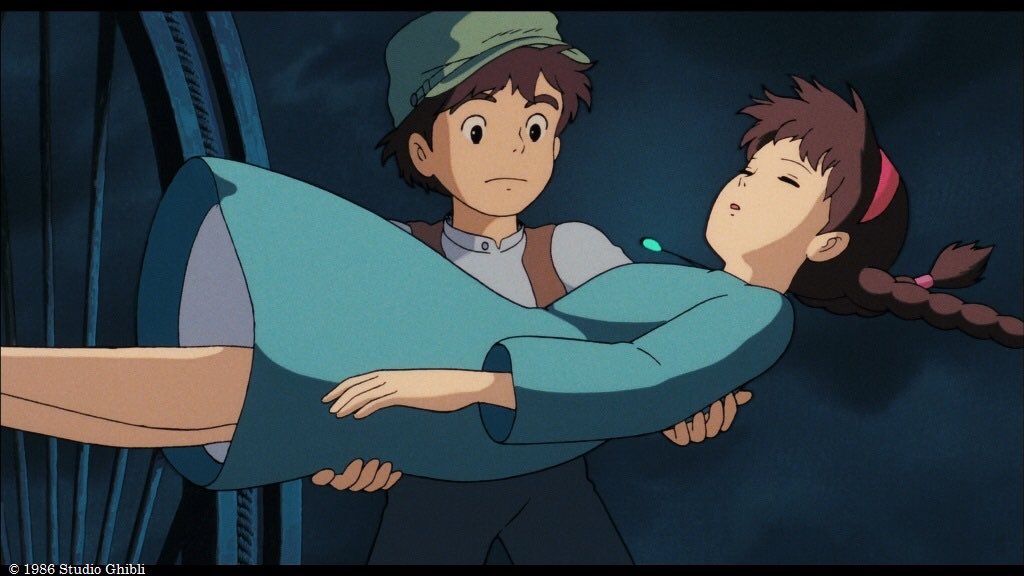 続き→石の持つ不思議な力、少女が特別な存在であることを、セリフを