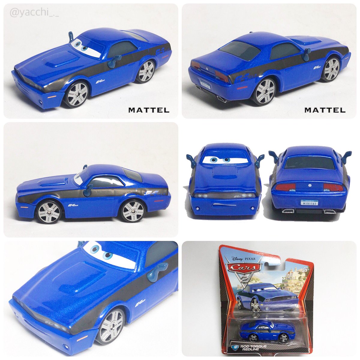 Mattel Cars2 ROD TORQUE REDLINE #マテル #ロッドトルクレッドライン