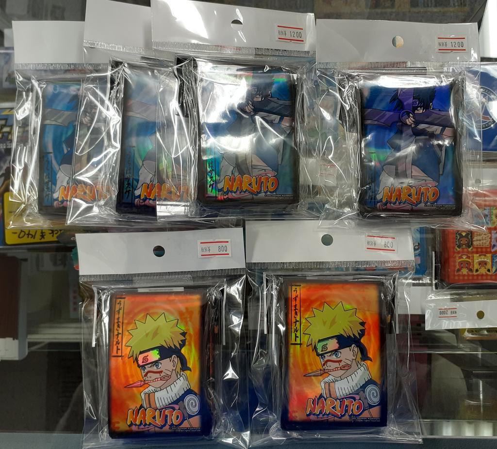 スリーブ 入荷情報‼️ ▪️うちはサスケ ▪️うずまきナルト NARUTO